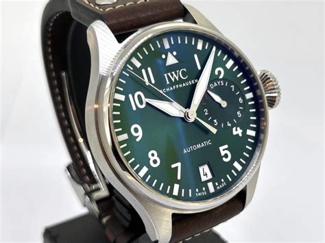 iwc big pilot green dial|IWC big pilot.